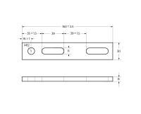 Комплект кронштейнов для крепления ног  BB04-EAGLE-SUP BelBagno