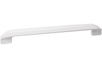 Ручка-скоба, отделка белый глянец. Размер 234 мм, межосевое расстояние 192мм 8.1107.224192.0270 Белый глянец BELBAGNO