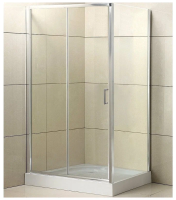 Душевой уголок прямоугольный UNO-195-AH-1-120/90-C-Cr 1200x900x1950 BelBagno