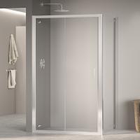 Душевой уголок RGW PA-74 (PA-14 + Z-050-2) прямоугольный  110* 90*195 410874119-11 профиль Хром стекло Прозрачное 6 мм RGW