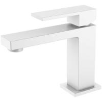 Cмеситель для умывальника Qubic Matt White 471-MW Boheme