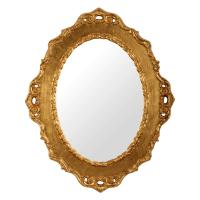 Зеркало  фигурное h105x85xP4,5 cm, бронза