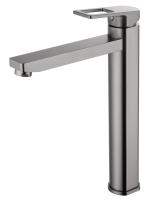 Смеситель для раковины высокий WONZON & WOGHAND FRAME, Темный графит (WW-88239010-BGM)