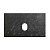 Столешница из керамогранита под накладную раковину 800x460х20 мм KEP-80-MNO-W0 Marmo Nero Opaco (Чёрный матовый мрамор) BELBAGNO