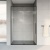 Душевая дверь Arno VPS-1A120CLB, 1200, черный, стекло прозрачное, , шт Vincea